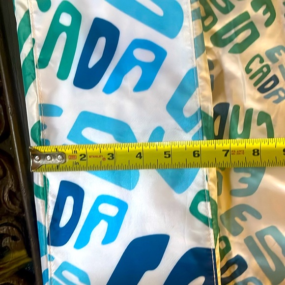 Escada Blue and White Logo Beach Tote - Picture 7 of 7